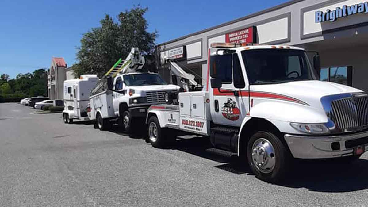 Milton FL Work Truck Towing